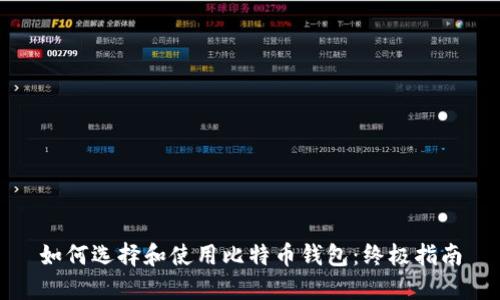 如何选择和使用比特币钱包：终极指南