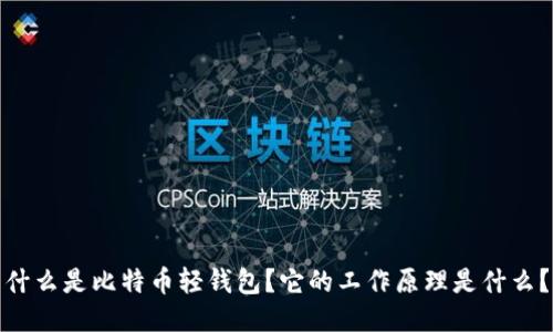 什么是比特币轻钱包？它的工作原理是什么？