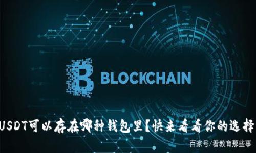 USDT可以存在哪种钱包里？快来看看你的选择！
