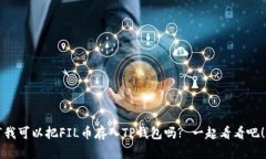 “我可以把FIL币存入TP钱包