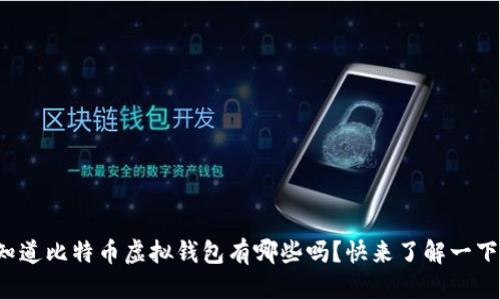 你知道比特币虚拟钱包有哪些吗？快来了解一下吧！