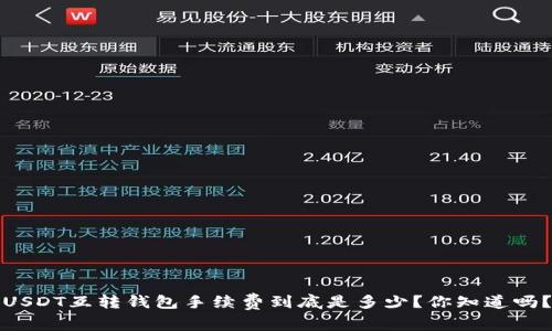 USDT互转钱包手续费到底是多少？你知道吗？