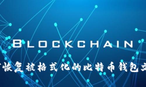 如何恢复被格式化的比特币钱包文件？