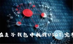 如何在麦子钱包中找到U
